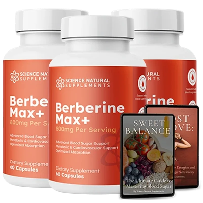 Berberine Supplement 3-Bottle Bundle — 90-Day Supply